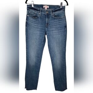 Lucky Brand Sweet Straight Jeans Women 6 Regular 28 Inseam Mid Rise Blue Denim